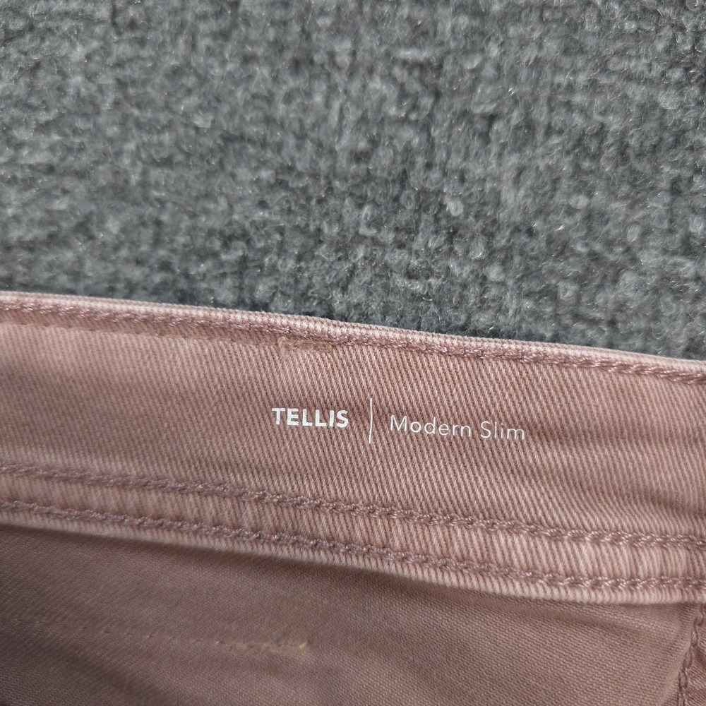 AG Jeans Mens 29x33 Pink Wild Rose Denim Tellis Modern Slim Stretch Casual NEW - Picture 4 of 15